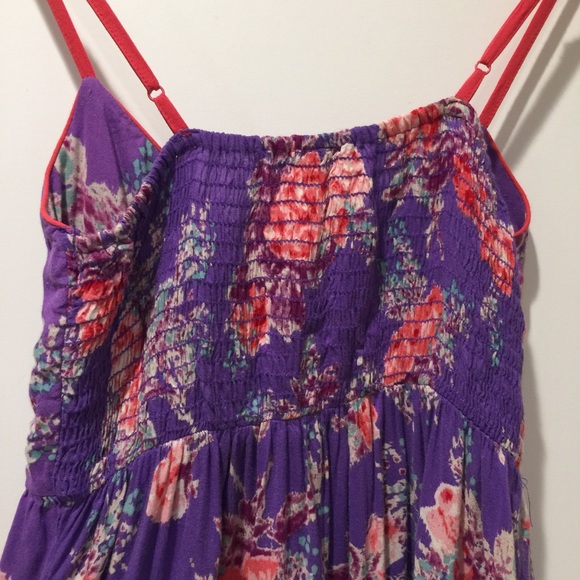 Beautiful Purple and Rose Floral Dress from Target - Picture 5 of 8